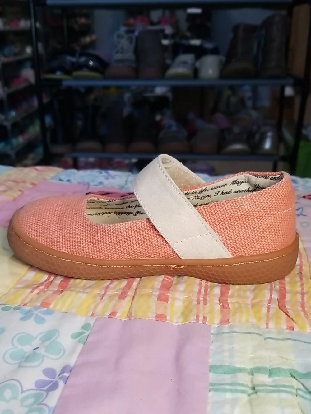 Livie & Luca Luca Size 9 Coral Carta II Mary Janes